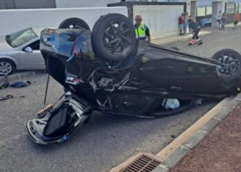Three car crashes
