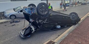 Three car crashes
