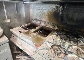 Fire in La Graciosa restaurant kitchen