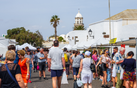 Lanzarote busy as can be this Easter