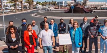 Lanzarote Marina sculpture unveiled