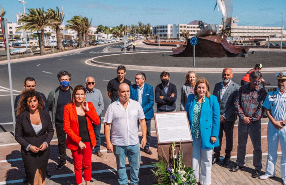 Lanzarote Marina sculpture unveiled