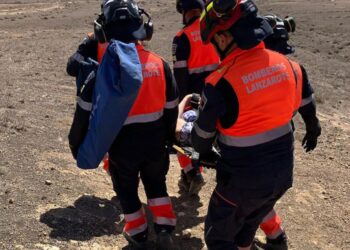 71-year-old woman rescued at Las Grietas