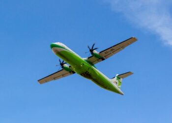 Laser attack on flight