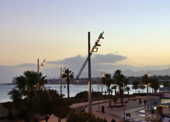 LED streetlights installed in Puerto del Carmen