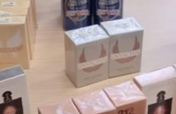 Police seize 200 fake perfumes on their way to a Sunday Market