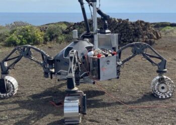 Rover display in Haría