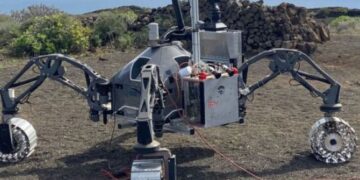 Rover display in Haría