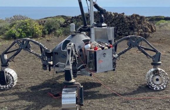 Rover display in Haría