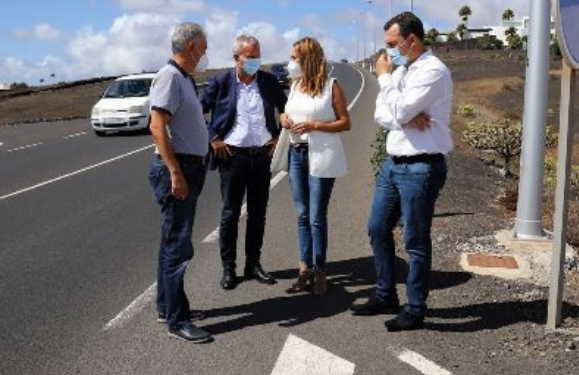 New roundabout on Macher hilltop