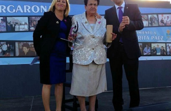 Margarona is honoured