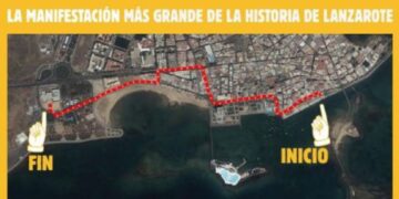 Mass tourism demonstration this Saturday on Lanzarote