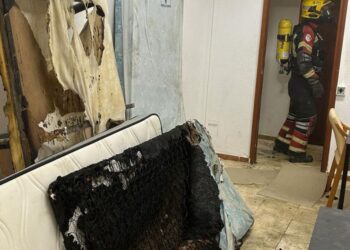 Mattress fire at Casa del Mar migrant centre