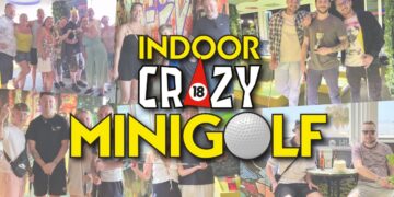 Minigolf by the sea