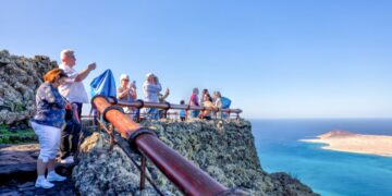 Visiting the stunning Mirador del Río