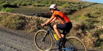 Mountain-biking on Lanzarote