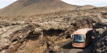 Two new buses for Timanfaya