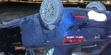 Rollover at Papagayo beach