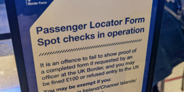 UK Passenger locator forms scrapped