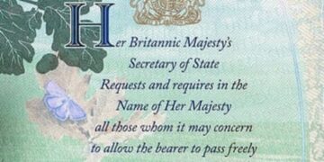 Passports and coins to change