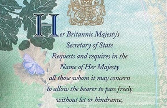 Passports and coins to change