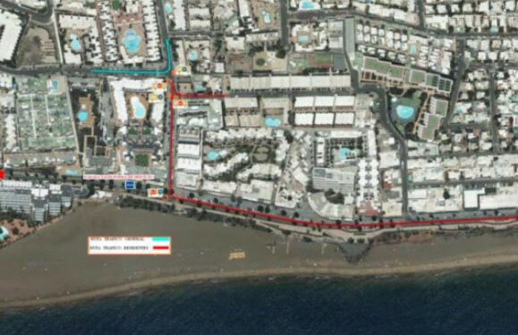 Puerto del Carmen road closures