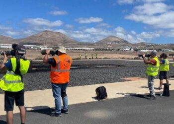 Plane spotting at Arrecife airport