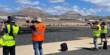 Plane spotting at Arrecife airport