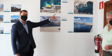 Playa Blanca port exhibition
