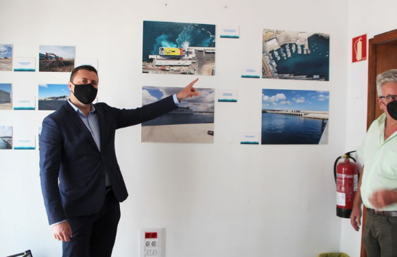 Playa Blanca port exhibition