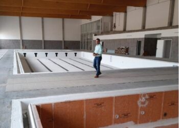 Sneak peek at new sports centre