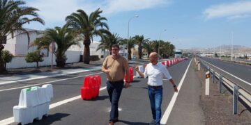 Playa Honda underpass begins