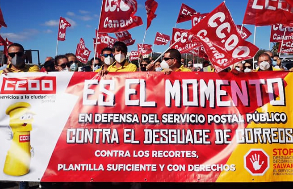 Postal protest