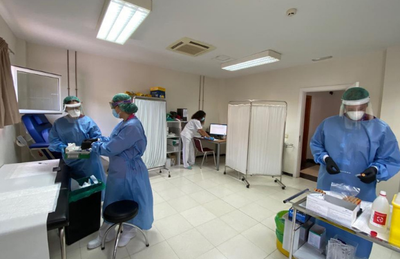 High pressure on health system