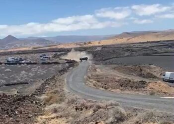 Rally race crash
