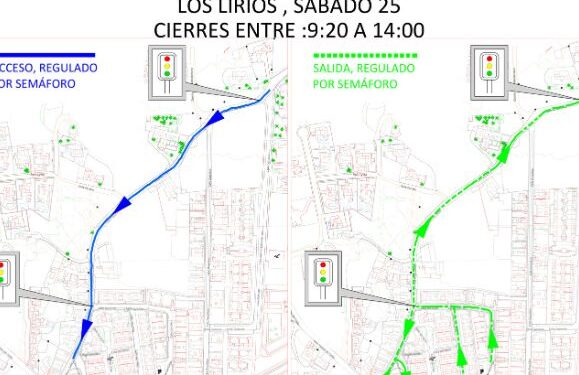 Rally Race road closures this Saturday