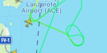 Lanzarote flights redirected