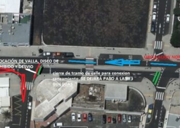 Road closed this morning