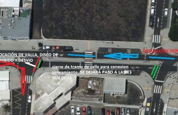 Road closed this morning