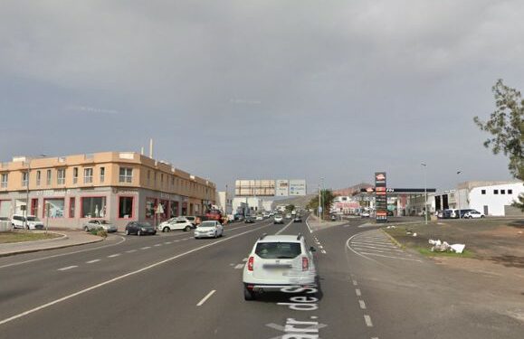 Roadworks near hospital
