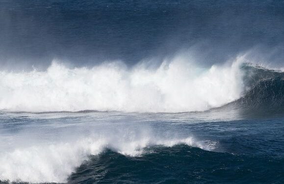 Rough sea, high winds