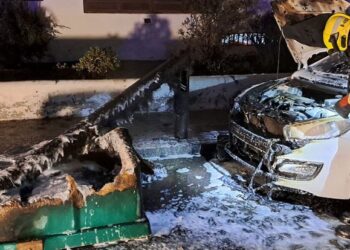 Two injured in traffic accident in Costa Teguise