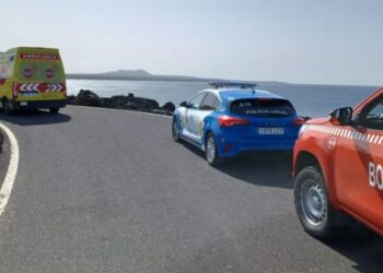 Accident at the Salinas de Janubio
