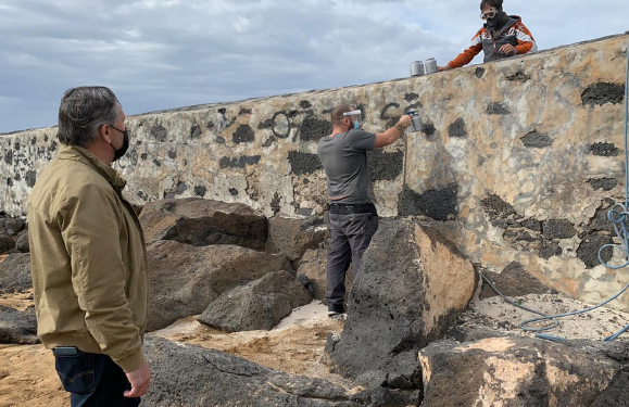 Arrecife restores the Castillo de San Gabriel