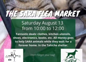 SARA Flea Market this Saturday
