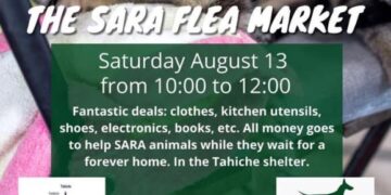 SARA Flea Market this Saturday