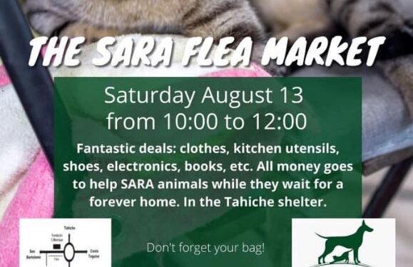 SARA Flea Market this Saturday