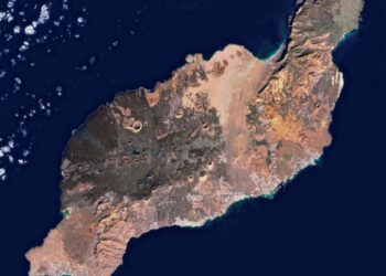Satellite captures stunning snapshot of Lanzarote