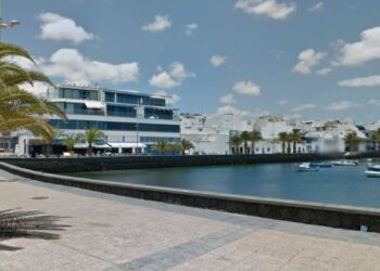 Sewage surfaces in the Charco de San Ginés
