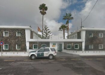 Arrested for slashing tyres in San Bartolomé